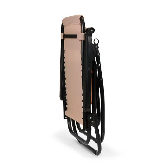 Kerti strandnyugágy állítható háttámlával ZERO GRAVITY ModernHome - bézs