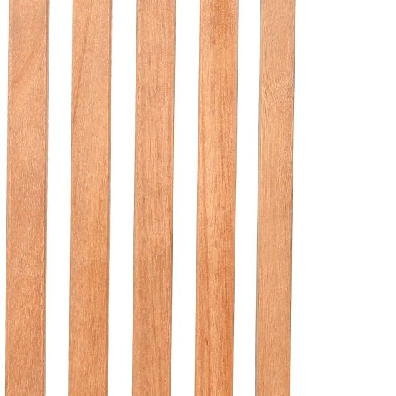 Kerti szett Familis asztal 160 cm + 4 szék állítható háttámlával és krémszínű párnákkal, fa