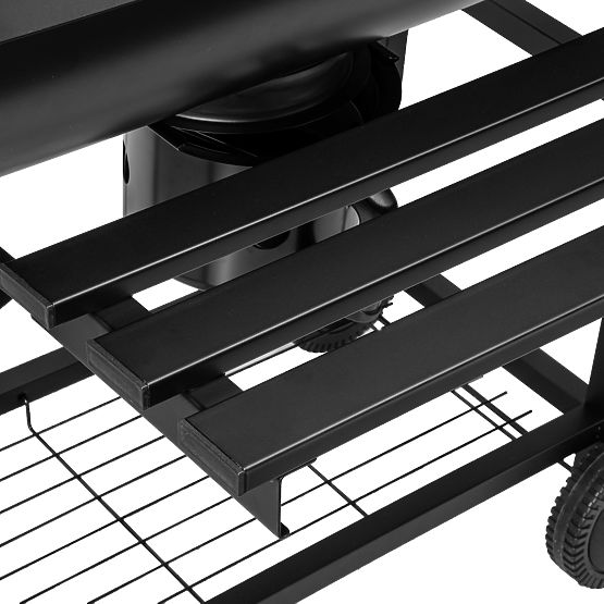 Kerti szögletes grillsütő 2 rács hamutartó BAREL