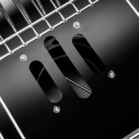 Kerti szögletes grillsütő 2 rács hamutartó BAREL