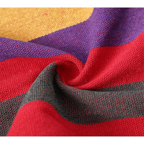 Kétszemélyes függőágy 80 cm-es léccel 480145A SÁRGA