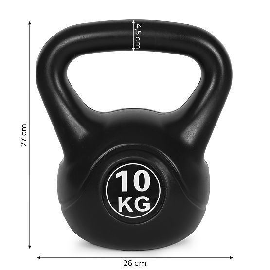 Kettlebell súlyzó 10 kg edzéshez súlyzó gömb súly fitnesz ModernHome