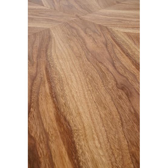 Kihúzható BARON asztal, dió / fekete (2p=1db)