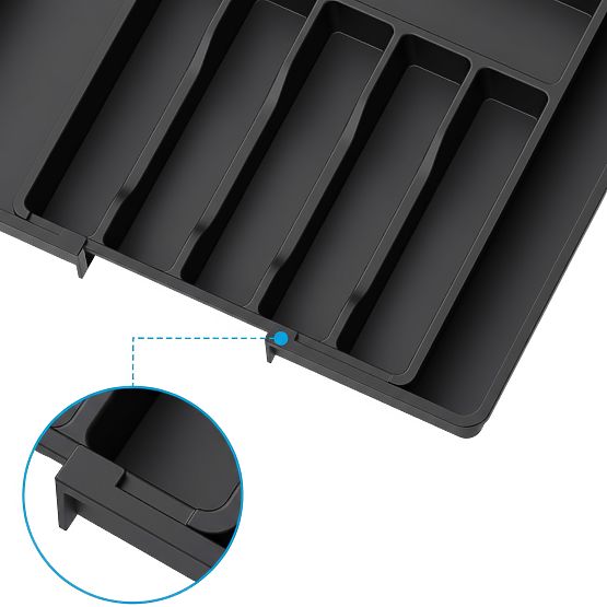 Kihúzható evőeszköz rendező GARFO