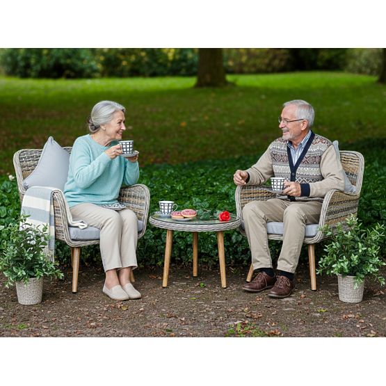 Kis technorattan erkély szett BELICCO