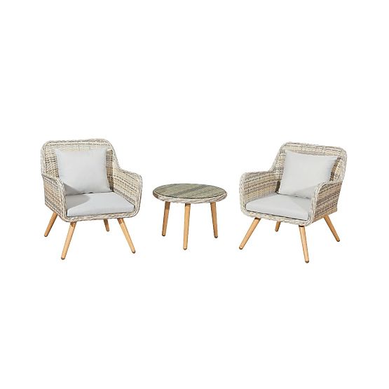 Kis technorattan erkély szett BELICCO