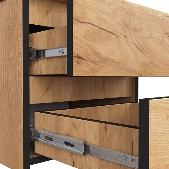 KOMÓD CL2 2SZ CLP PK TÖLGY CRAFT