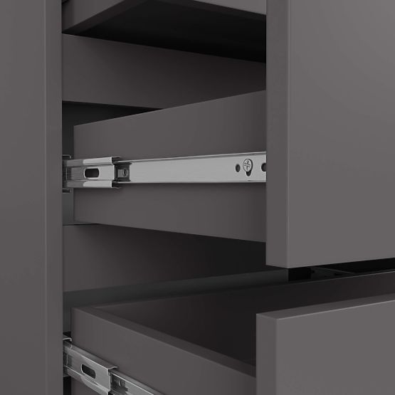 KOMÓD CL3 3SZ CLP PK GRAFIT SZÜRKE