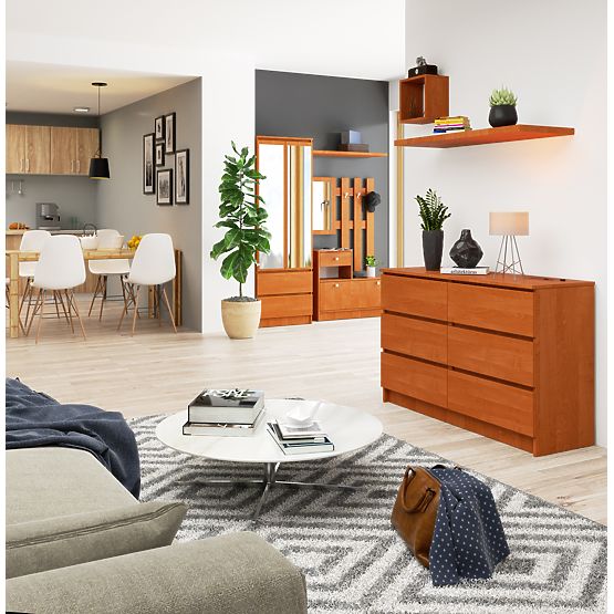 KOMÓD K120 6SZ CLP PK ÉGER