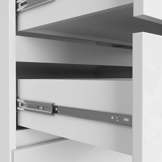 KOMÓD K140 10FIÓK CLP PK FEHÉR FÉNYES