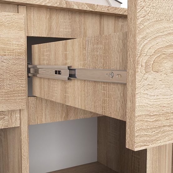 KOMÓD K140 3D 3SZ CLP PK TÖLGY SONOMA