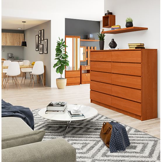 KOMÓD K160 10SZ CLP ÉGER