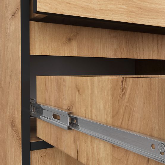 KOMÓD K60 2SZ CLP PK CRAFT TÖLGY