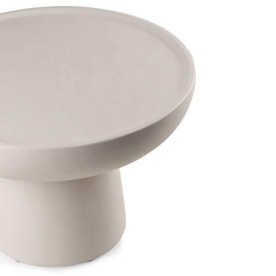 Lagoon dohányzóasztal 60 cm, bézs, matt