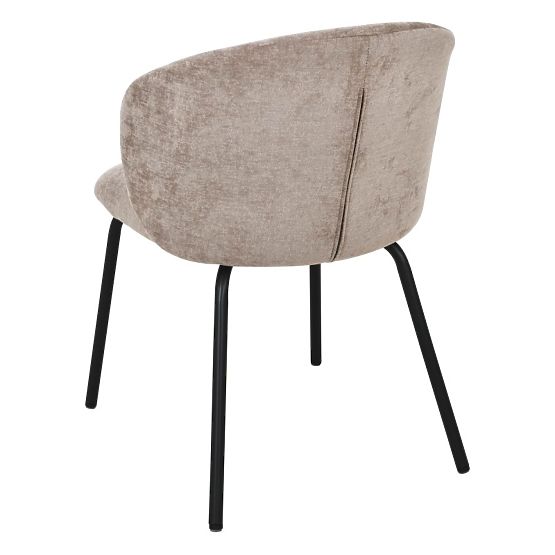 Larisa étkezőszék, barna/fekete lábak