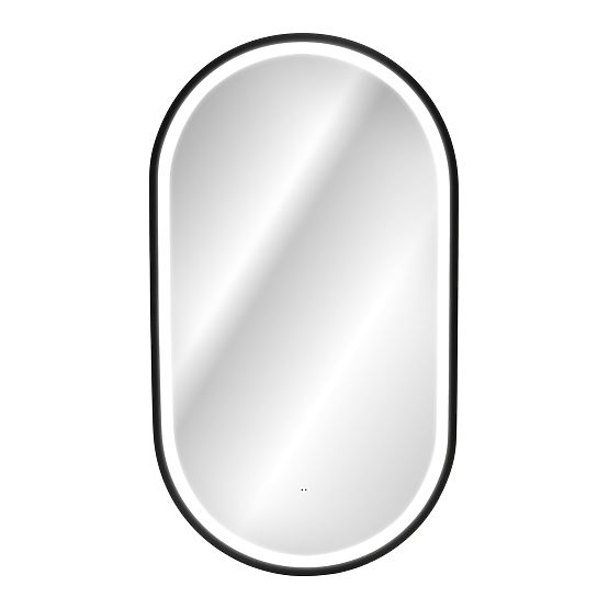 LED tükör keretben