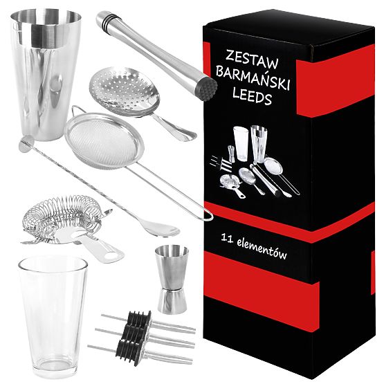 Leeds bármixer készlet 11 darab