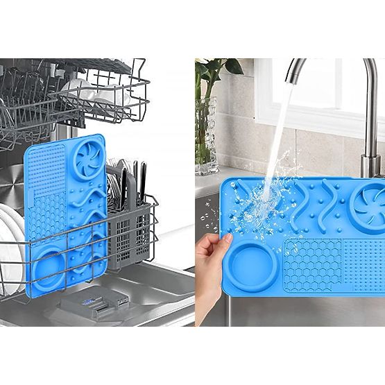 LICK MAT ÉTELLASSÍTÓ SZÜRKE