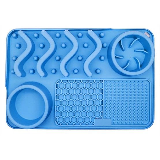 LICK MAT ETETÉST LASSÍTÓ KÉK