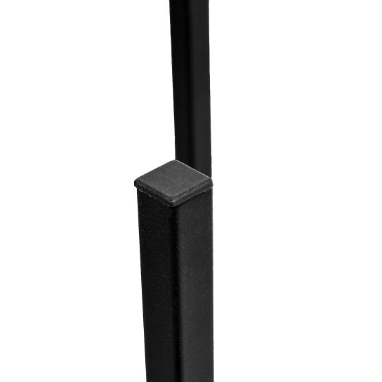 Loft stílusú virágtartó Torre 60 cm fekete