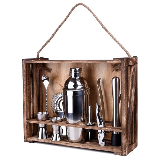 LOGAN 11 darabos bármixer készlet dobozzal