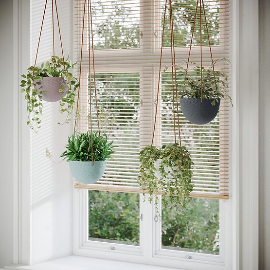 LOKAI virágtartó cappuccino szín boho stílusú belső terekhez ameliahome