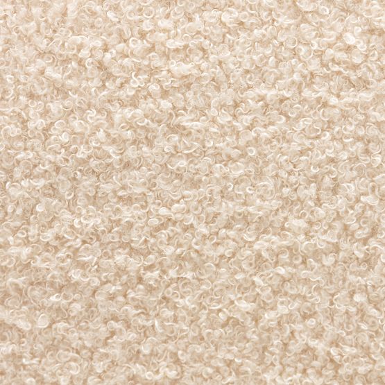 Lorraine relaxációs fotel, bézs, boucle