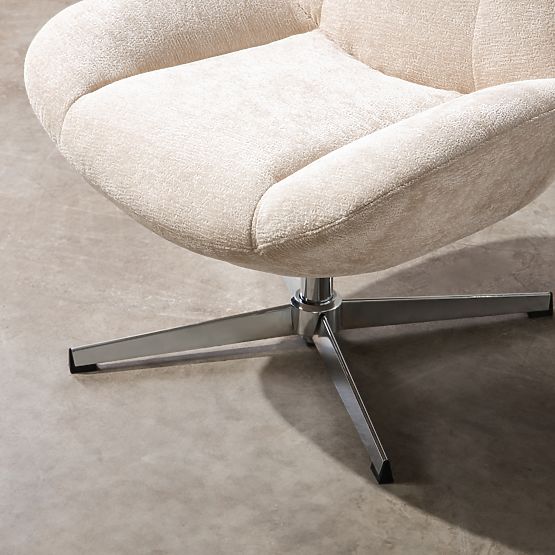 Lunno forgószék bézs