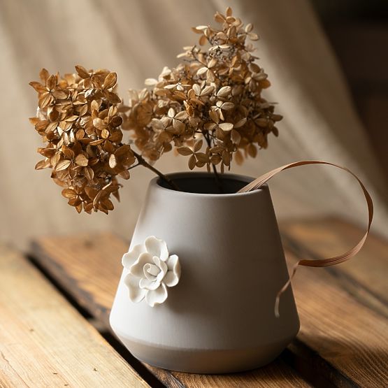 LUSITANO virágtartó cappuccino szín klasszikus stílus beltéri ameliahome