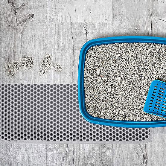 Macska alátét szőnyeg Catsy 40x50 cm szürke