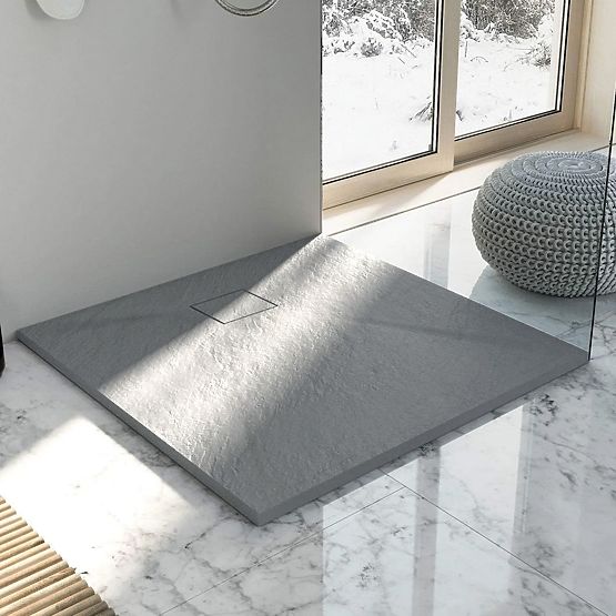 Magnum Grey zuhanytálca 90x90