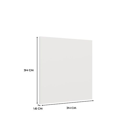 MALAX 3x3 H FEHÉR POLC 3 AJTÓVAL, KAMRÁS 110x110 CM TIP ON