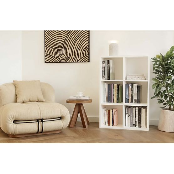 Malax MINI 2X3 FEHÉR Polc