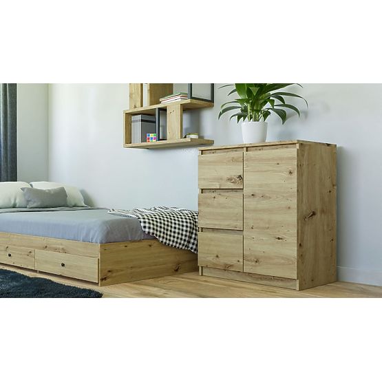 Malwa 1D3S ARTISAN komód