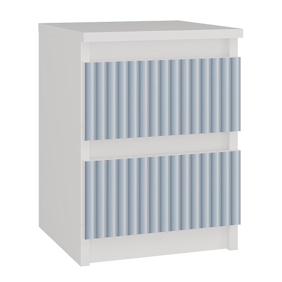 Malwa M2 ARTESO BLUE / Kék éjjeliszekrény