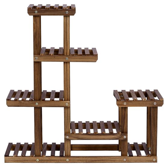 Manino 5 szintes fa virágállvány