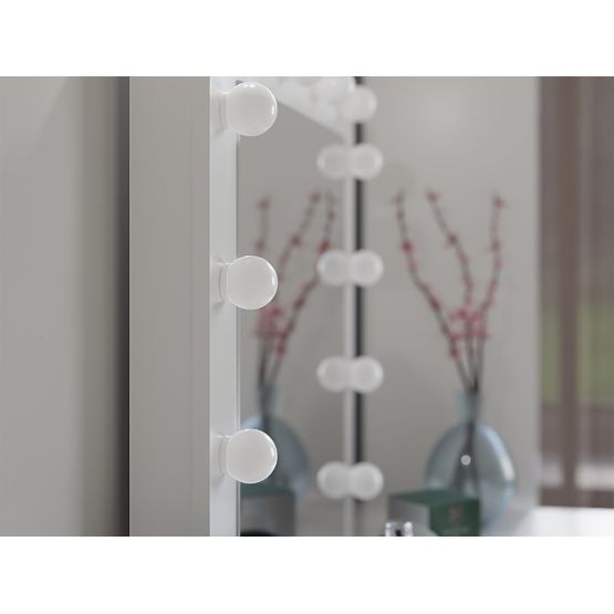 Marina T+ 2S+L FEHÉR fésülködőasztal szett