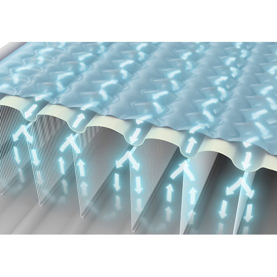 Matrac ágy 236x152cm pumpával 2 személy részére DELUXE 64448ND