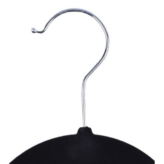 Maxi velúr fogas szett 10 db - fekete