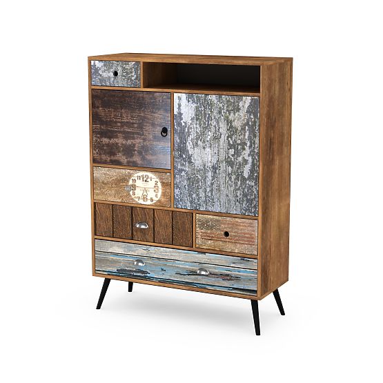 MEZO KM4 többszínű komód (2p=1db)