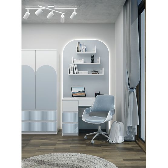 Mijas ARTESO BAL KÉK Íróasztal