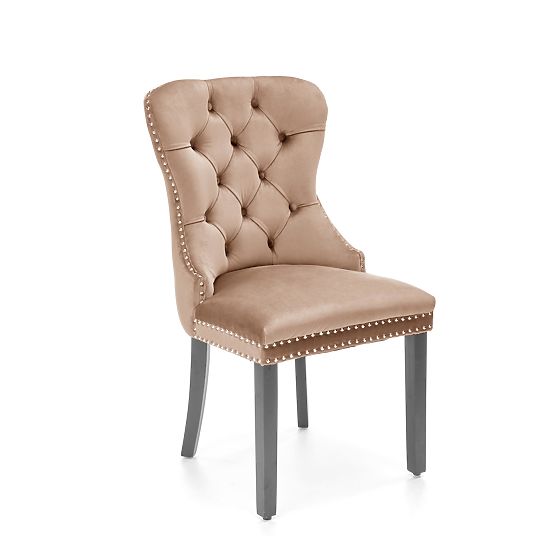 MIYA szék fekete / kárpit: bézs (1p=2db)