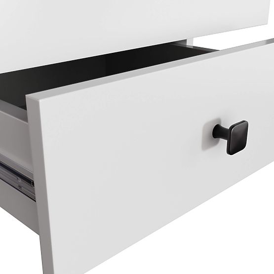 MOBI K-02 FEKETE FEHÉR KOMÓD