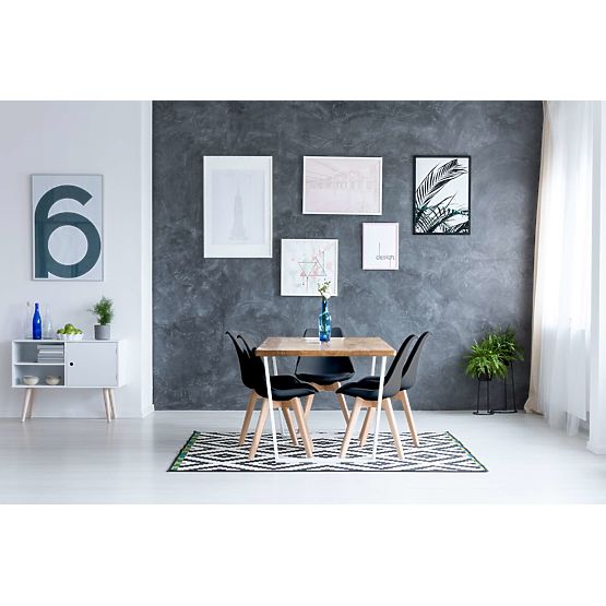 Modern Nantes DSW szék fekete