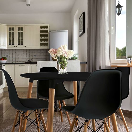Modern Paris DSW szék fekete