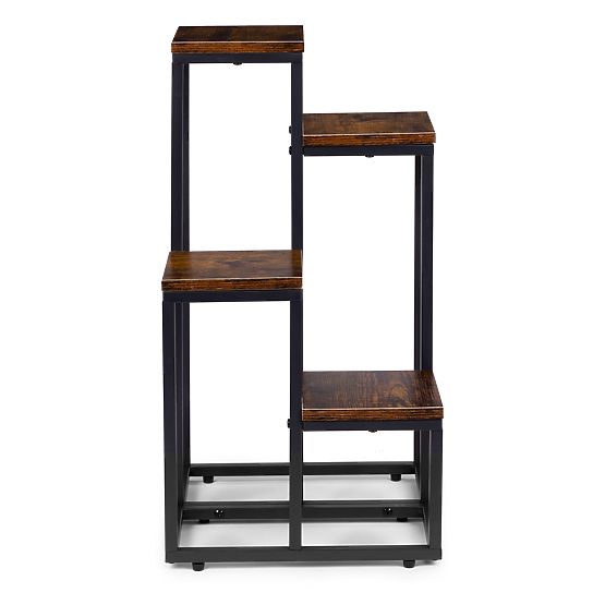 ModernHome loft stílusú virágtartó 4 polccal