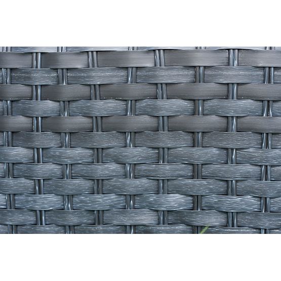 MODERNO szürke technorattan terasz szék