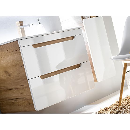 Mosdó alatti szekrény 50 cm 2 fiókkal