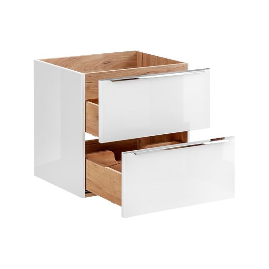 Mosdó alatti szekrény 60 cm 2 fiókkal