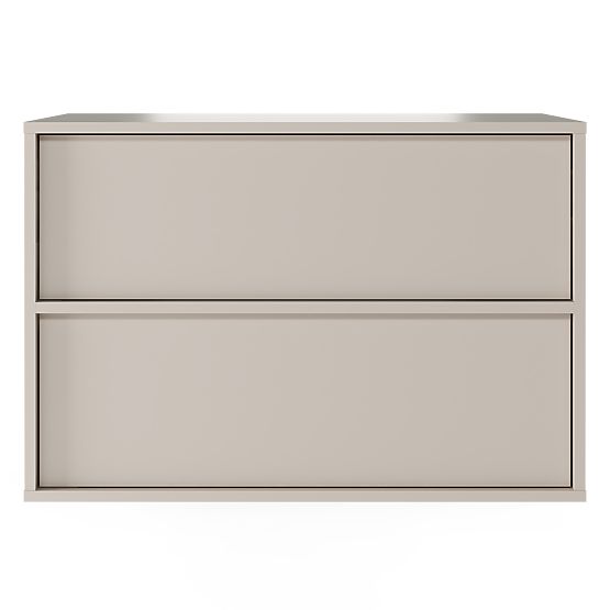 Mossy mosdó alatti szekrény, 80 cm, kasmír